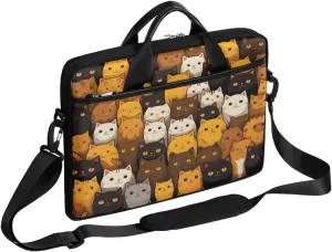 Laptop Shoulder Bag Computer Bag 13-15 Inches Laptop Carrying Case with Shoulder Strap for Women Men