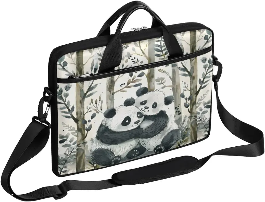 Laptop Shoulder Bag Computer Bag 13-15 Inches Laptop Carrying Case with Shoulder Strap for Women Men
