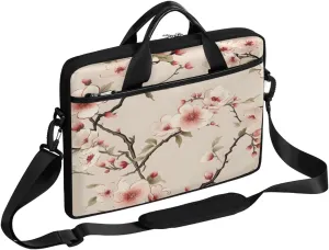 Laptop Shoulder Bag Computer Bag 13-15 Inches Laptop Carrying Case with Shoulder Strap for Women Men