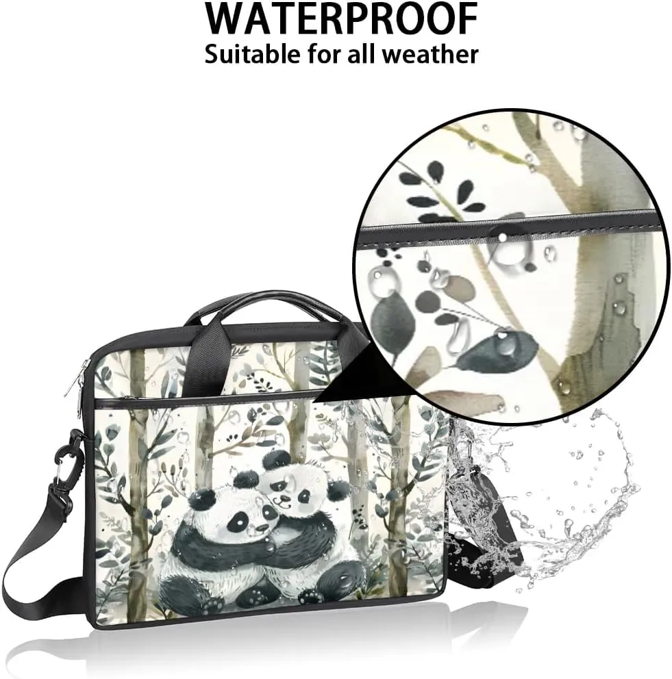 Laptop Shoulder Bag Computer Bag 13-15 Inches Laptop Carrying Case with Shoulder Strap for Women Men