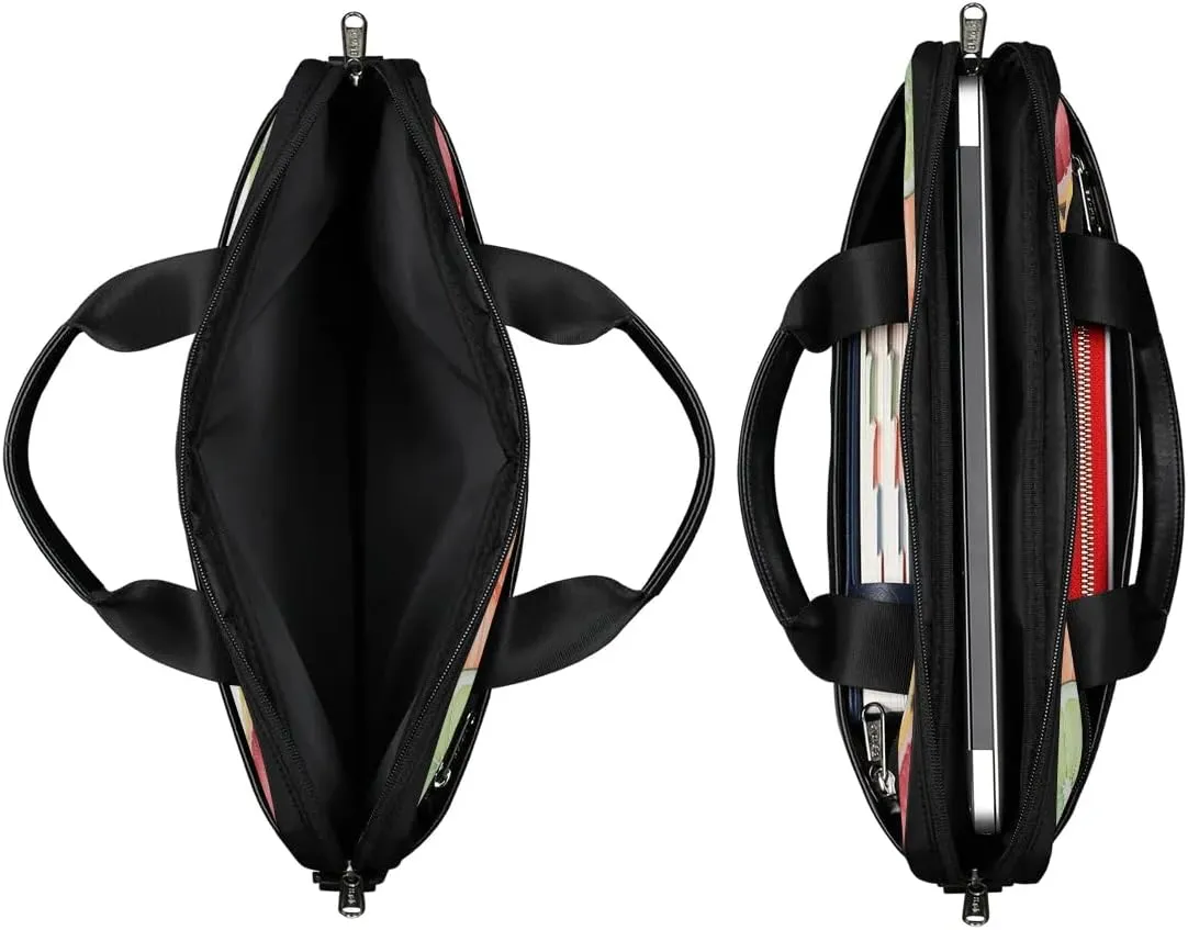 Laptop Shoulder Bag Computer Bag 13-15 Inches Laptop Carrying Case with Shoulder Strap for Women Men