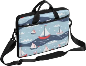 Laptop Shoulder Bag Computer Bag 13-15 Inches Laptop Carrying Case with Shoulder Strap for Women Men