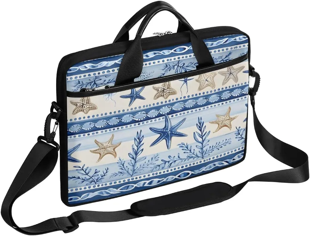 Laptop Shoulder Bag Computer Bag 13-15 Inches Laptop Carrying Case with Shoulder Strap for Women Men