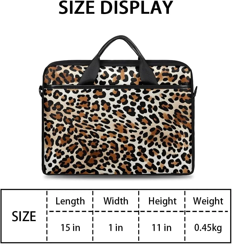 Laptop Shoulder Bag Computer Bag 13-15 Inches Laptop Carrying Case with Shoulder Strap for Women Men