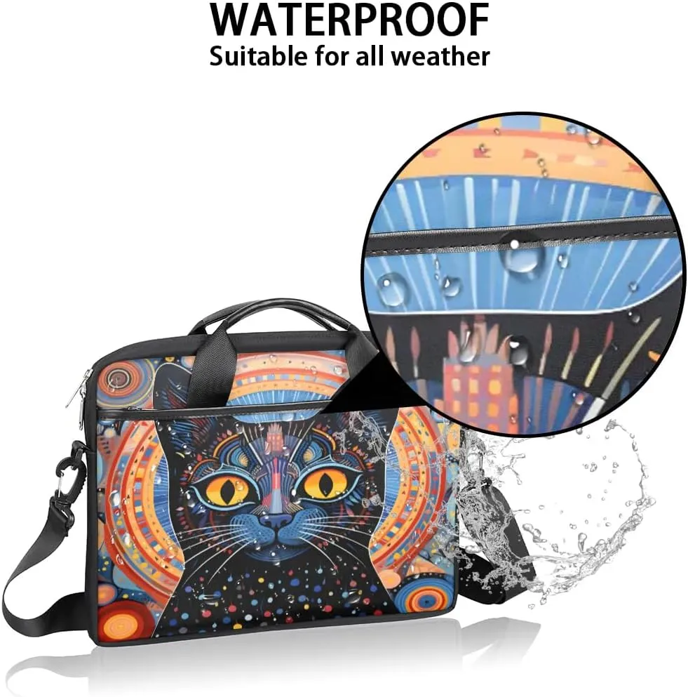 Laptop Shoulder Bag Computer Bag 13-15 Inches Laptop Carrying Case with Shoulder Strap for Women Men