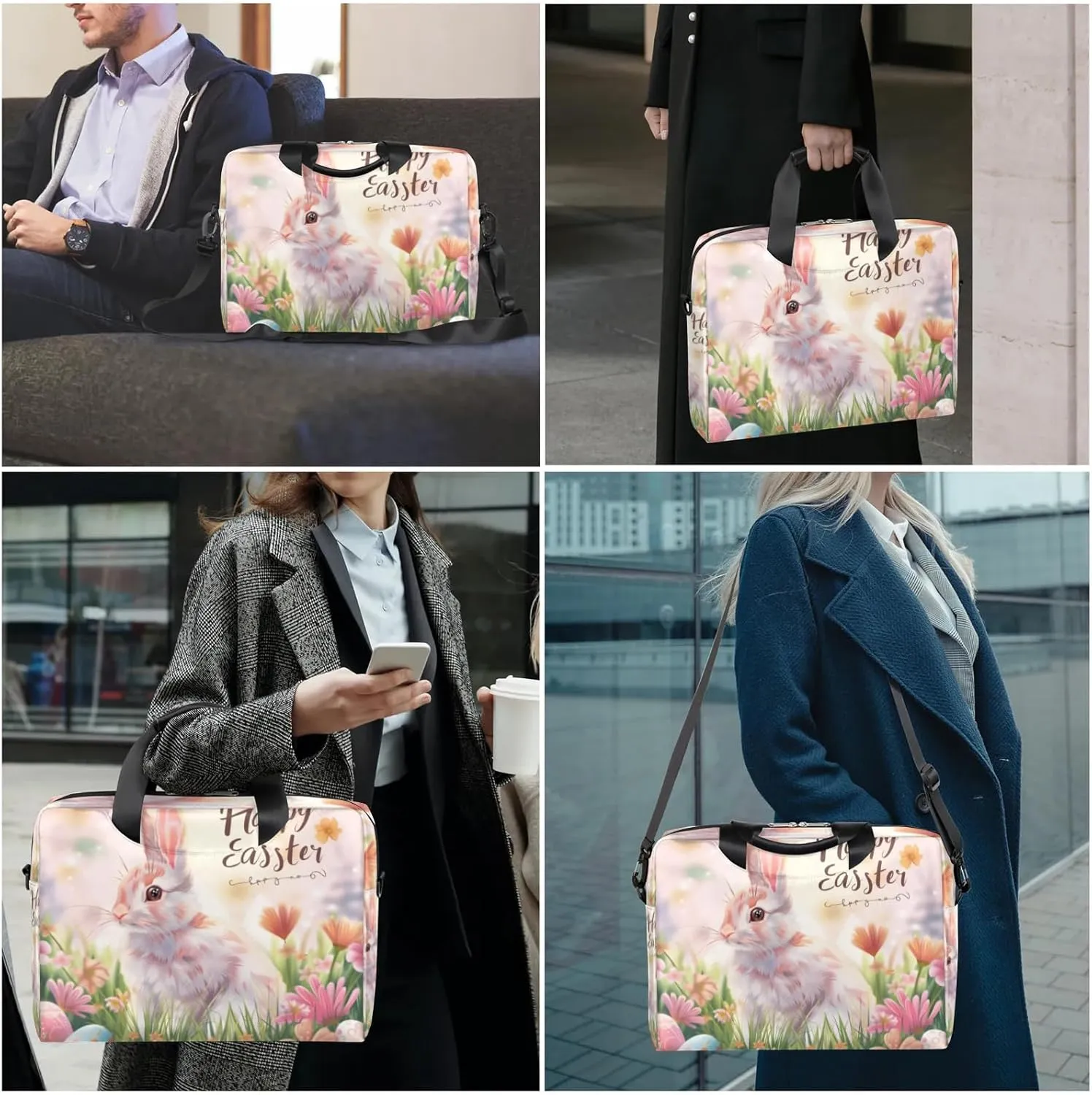 Laptop Shoulder Bag,Computer Laptop Bag Waterproof Laptop Sleeve Case 16 Inch Laptop Satchel Briefcase Carrying Bag,AB-24