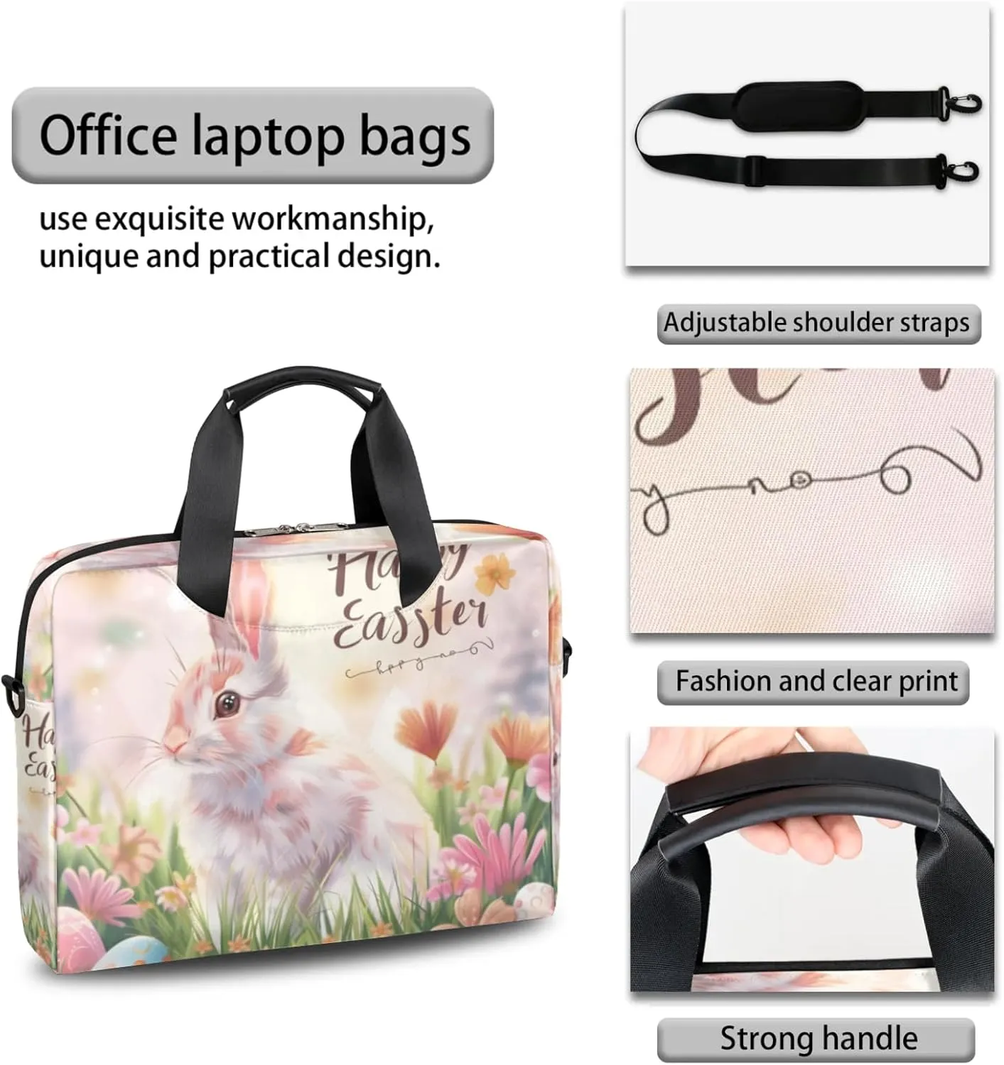 Laptop Shoulder Bag,Computer Laptop Bag Waterproof Laptop Sleeve Case 16 Inch Laptop Satchel Briefcase Carrying Bag,AB-24