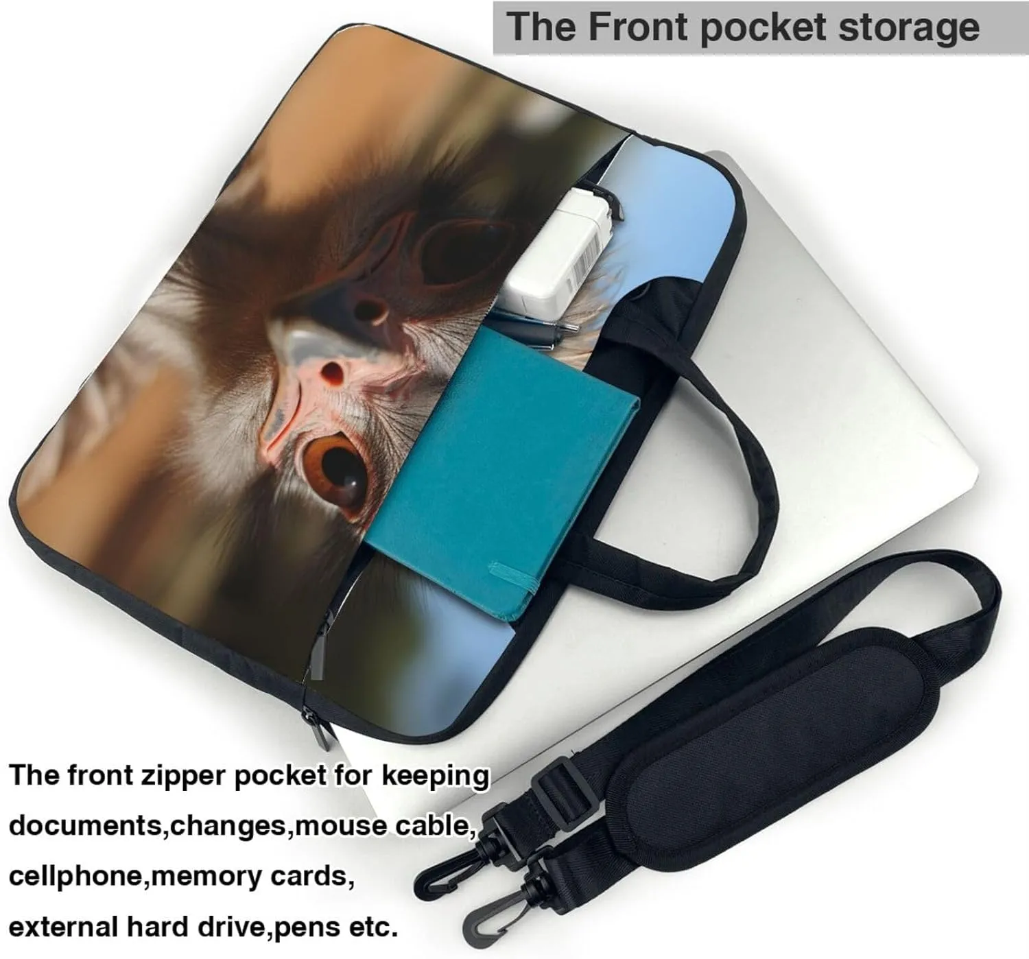 Laptop Tote Bag for Men Women 15.6 inch Laptop Sleeve Shoulder Briefcase Messenger Computer Bag