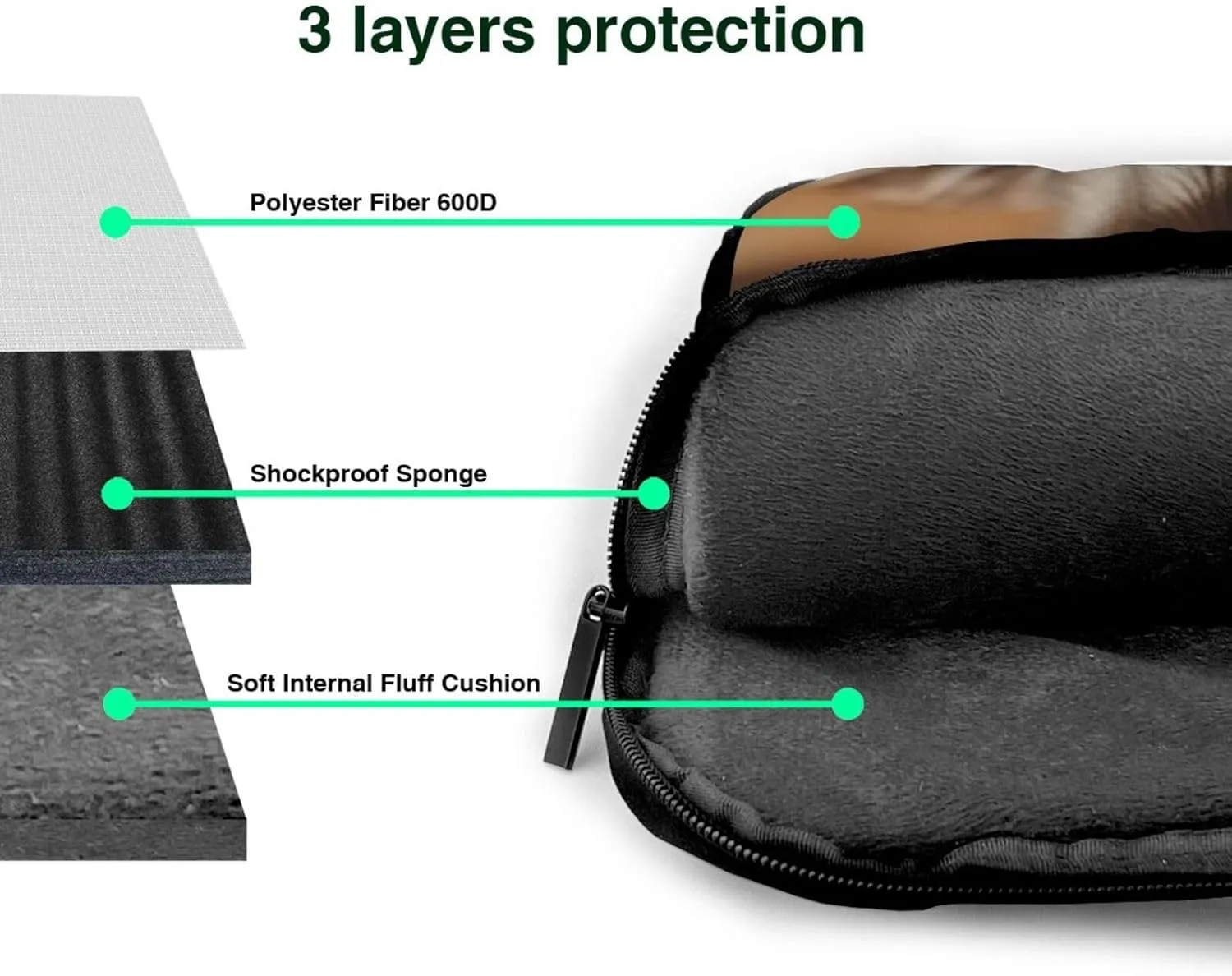 Laptop Tote Bag for Men Women 15.6 inch Laptop Sleeve Shoulder Briefcase Messenger Computer Bag