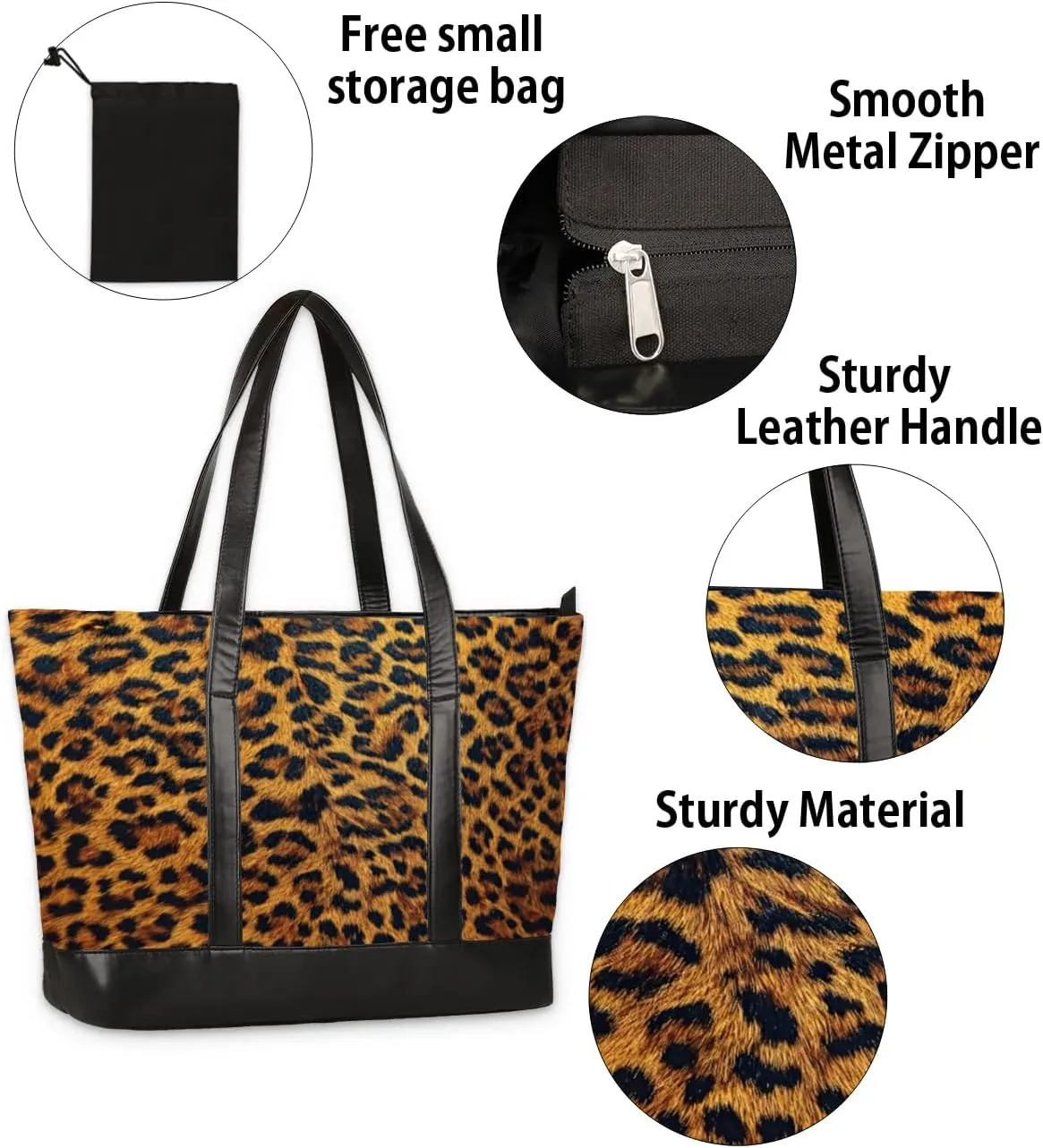 Laptop Tote Bag for Women, 15.6 inch Laptop Bag Handbag Large Briefcase Waterproof Travel Beach Shoulder Bag Work Bags