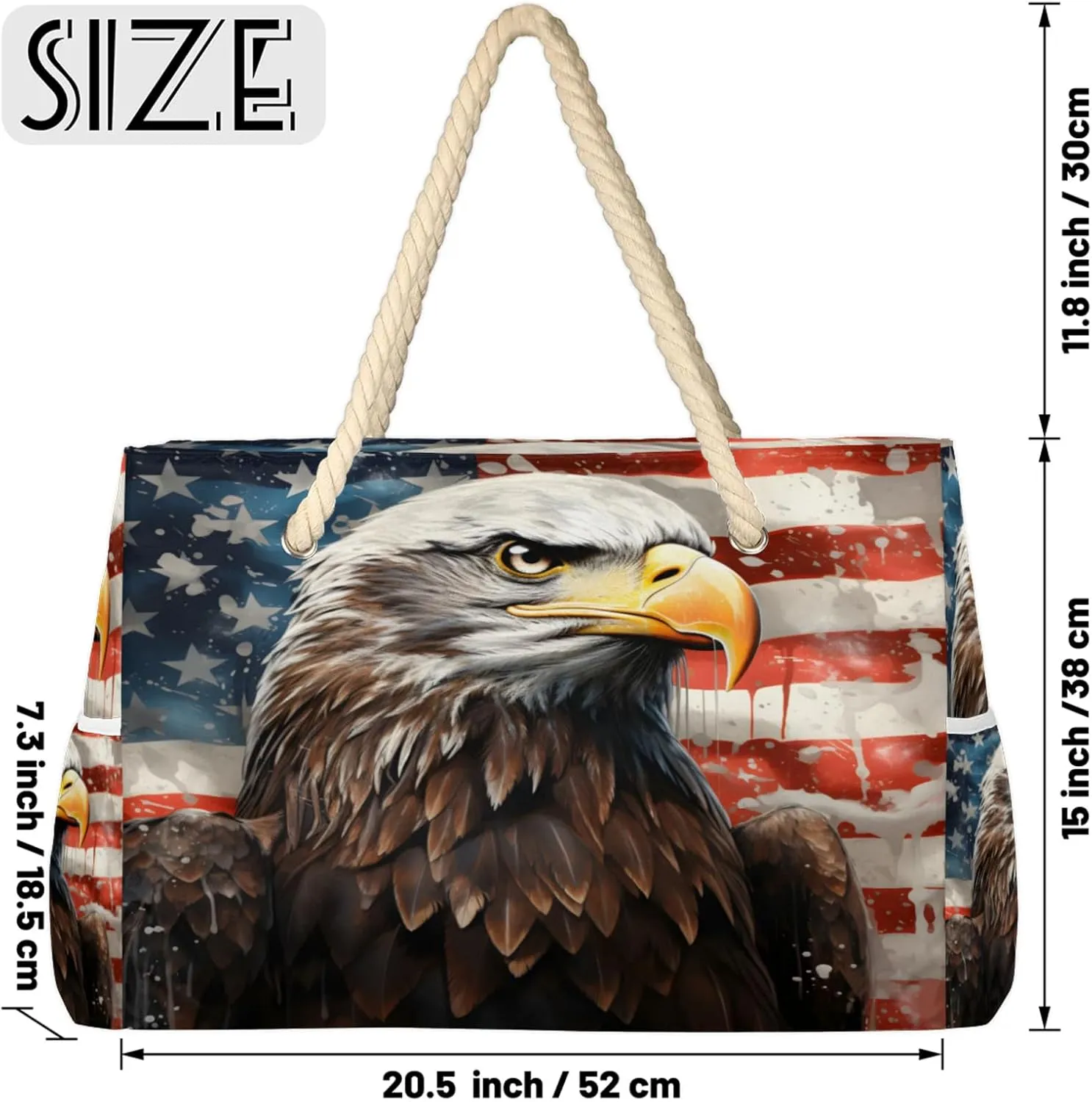 Large Beach Tote Bags with Zipper, Beach Bag for Women, Waterproof Sandproof Pool Swim Bags, Travel Tote Bag