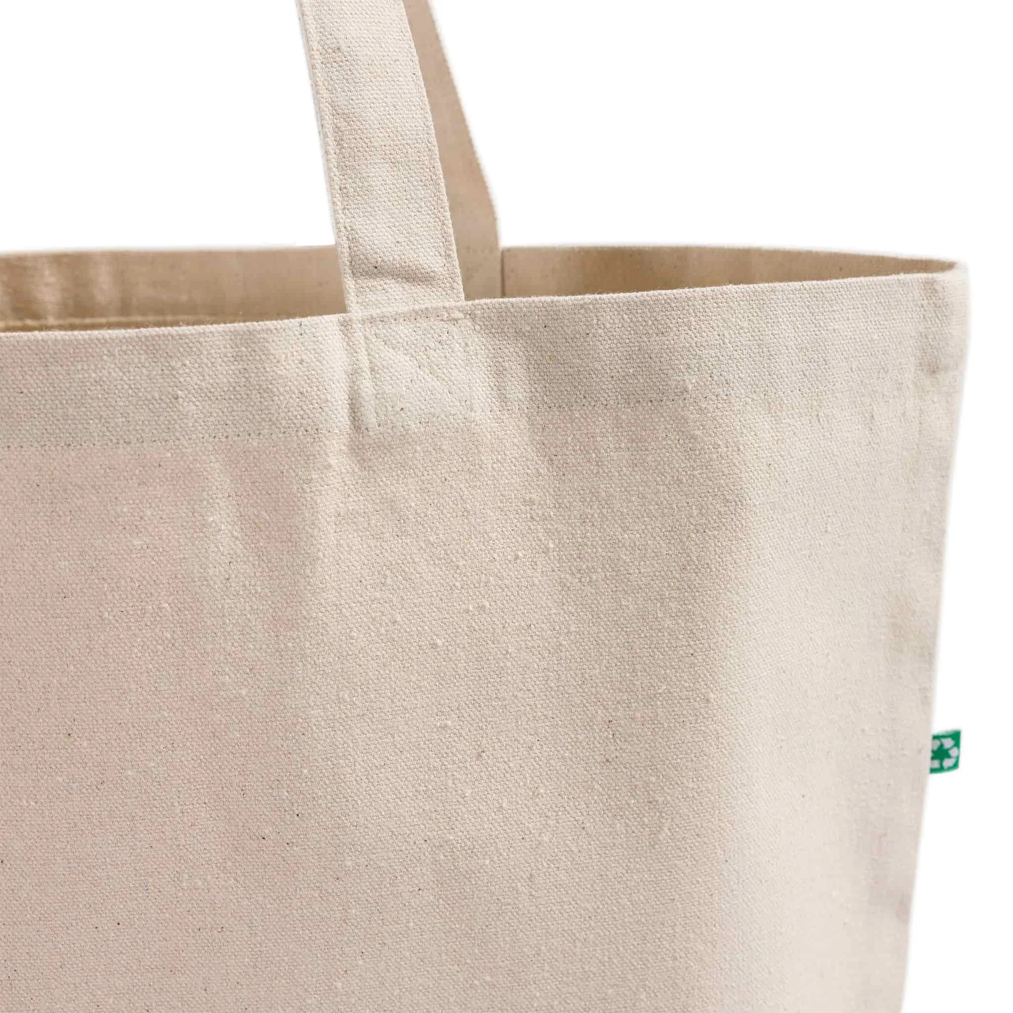 Large Eco Friendly Recycled Canvas Tote Bags - RC260