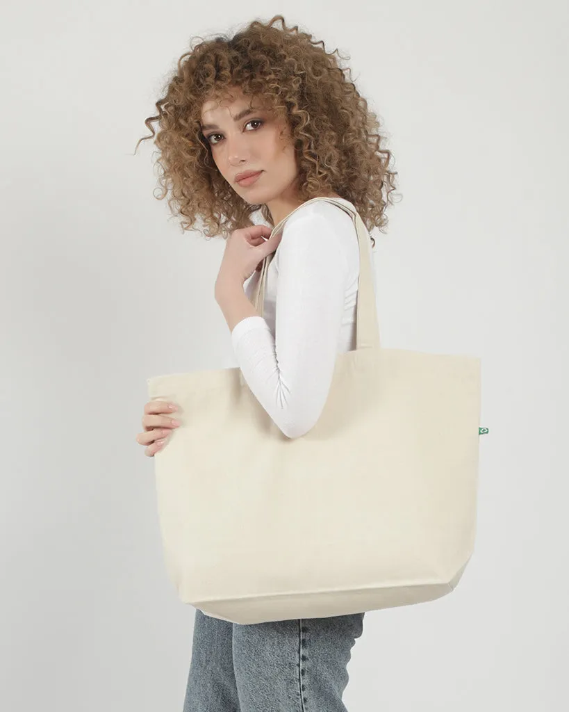 Large Eco Friendly Recycled Canvas Tote Bags - RC260