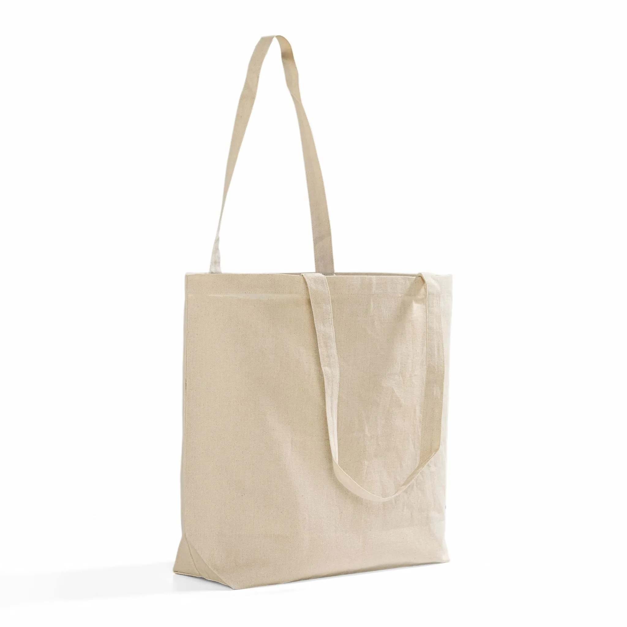 Large Size Value Canvas Tote Bag with Long Handles - TG219