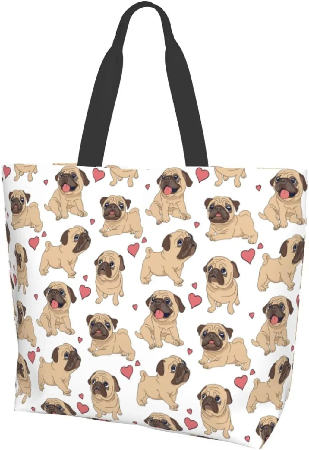 Large Tote Bag For Women Casual Shoulder Bag Handbag Waterproof Crossbody Handbags Reusable For Beach Travel Grocery Shopping