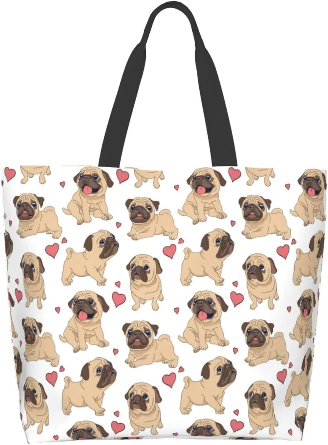Large Tote Bag For Women Casual Shoulder Bag Handbag Waterproof Crossbody Handbags Reusable For Beach Travel Grocery Shopping