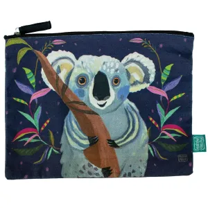 Large Zip Pouch - Koala