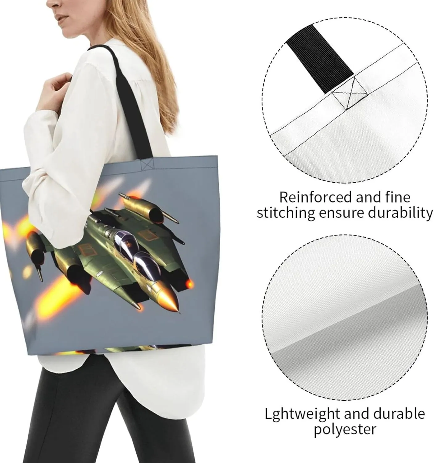 Lavender Stamp Women Tote Bag,Casual Tote'S Handbag Big Capacity Shoulder Bag Crossbody Bag