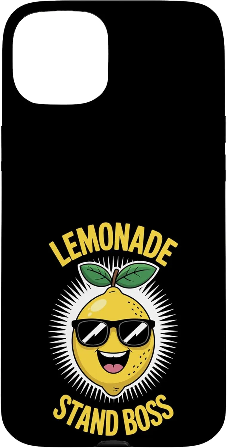 Lemonade Stand Boss Lemon Juice Lemonade Stand Case for iPhone 15 Plus
