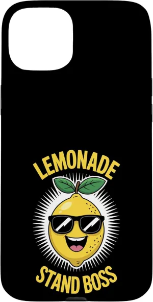 Lemonade Stand Boss Lemon Juice Lemonade Stand Case for iPhone 15 Plus