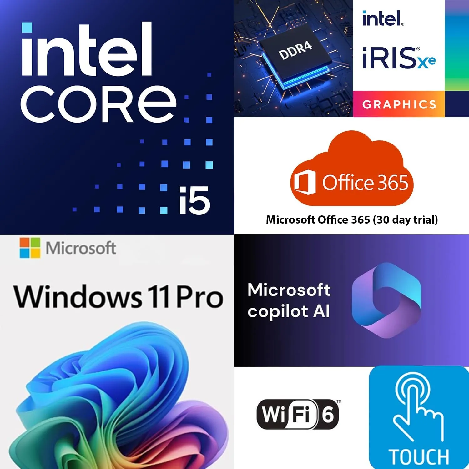 Lenovo IdeaPad Premium Series Laptop • 15.6 FHD Touchscreen • Intel Core i5 10-Core Processor • 40GB RAM • 1TB SSD (512GB PCIe SSD withHP P500 512GB Portable SSD) • Copilot & AI Ready • Windows 11 Pro