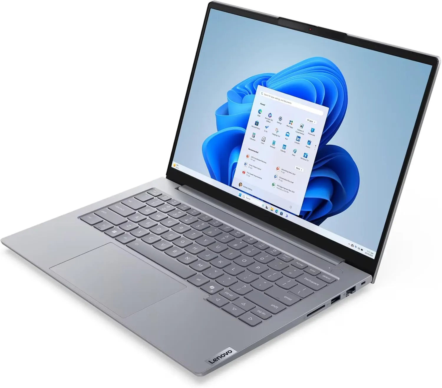 Lenovo ThinkBook Business Laptop (2025):14" WUXGA 1920 x 1200 60Hz • Intel Core 7 240H • 48 GB RAM • 4 TB SSD • Win11 Pro • Wi-Fi 6 • Backlit KB • 1080p FHD Camera • HD Audio • Thunderbolt 4