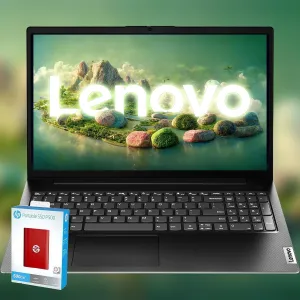 Lenovo V15 Special Business Edition - 15.6 FHD - AMD Ryzen 7 7730U (Beats i7-1365U) - Military-Grade Durability - Wi-fi 6 - Long Battery Life - Windows 11 Pro (40GB RAM | 2TB PCIe SSD)
