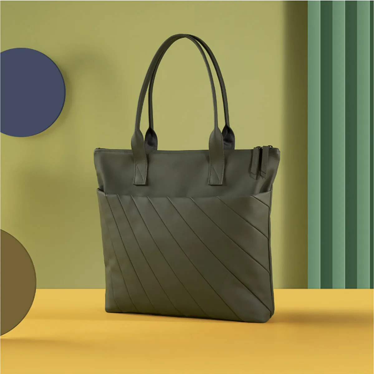 LIGHT Tote Bag - Pine Green