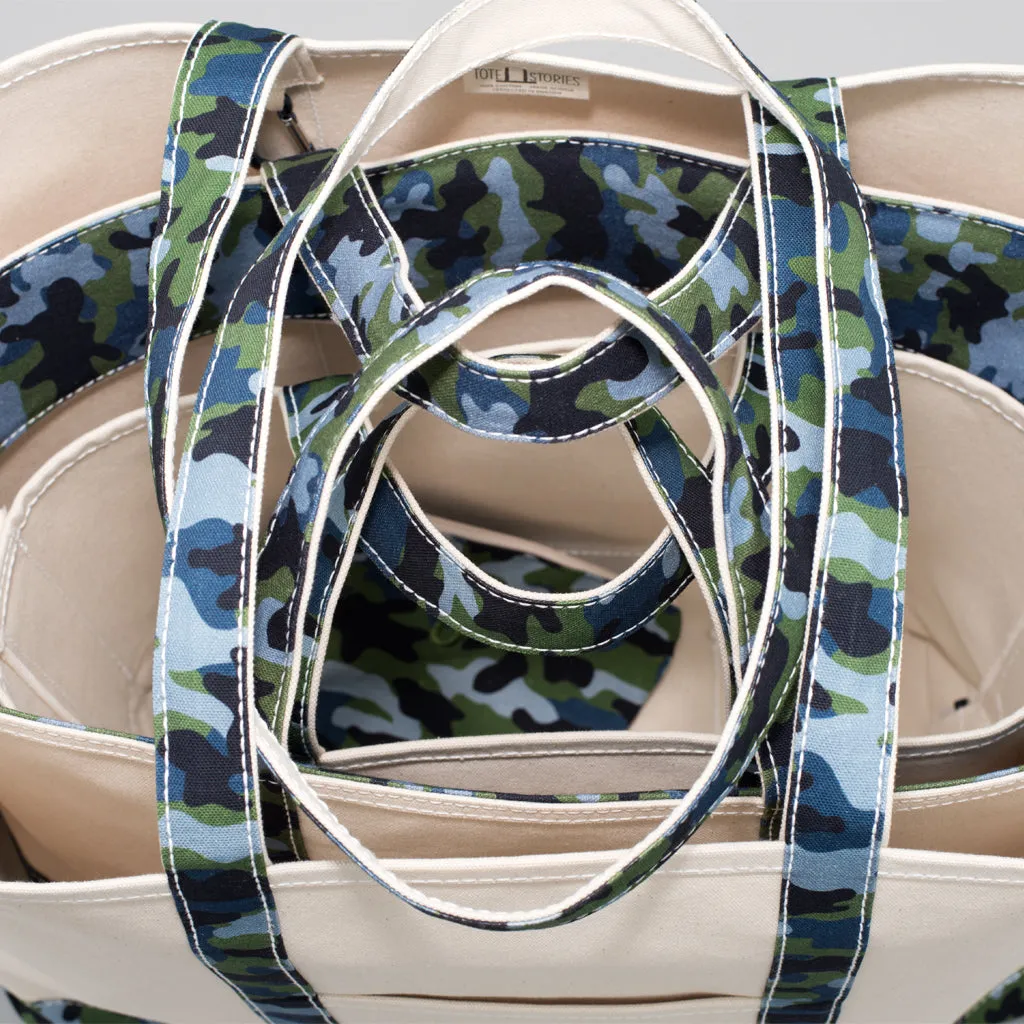 Limited Tote Bag - Camo Falsterbo Ocean