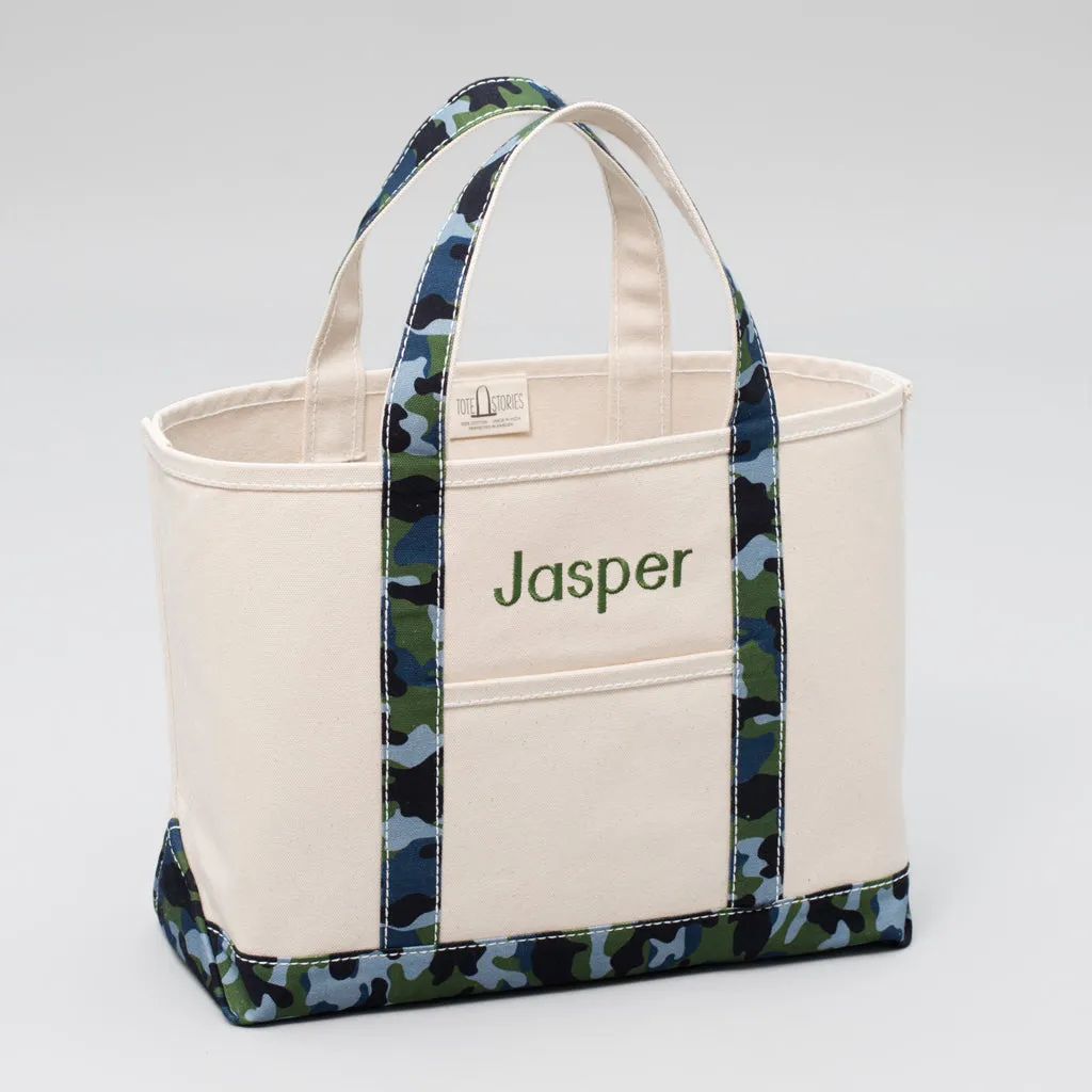 Limited Tote Bag - Camo Falsterbo Ocean