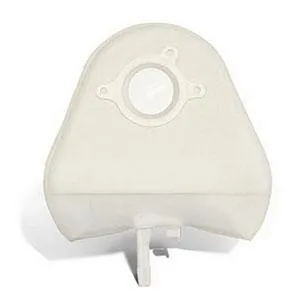 Little Ones® Two-Piece Urostomy Pouch, Flange 1-1/4" (32mm), Transparent 5" (13cm), Bendable Tap - Box of 10