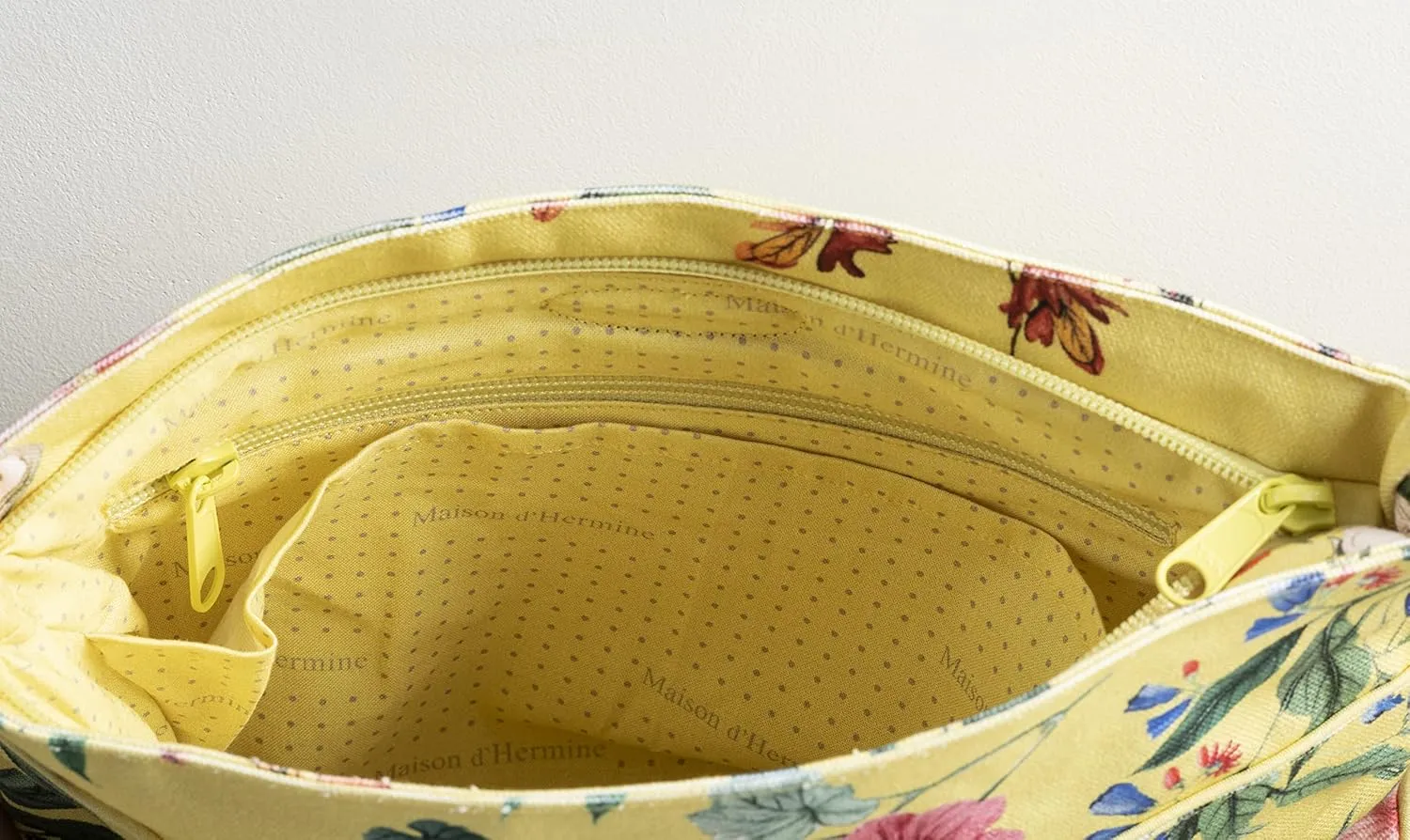 Maison d' Hermine Cross Body Bags for Women Cotton Canvas Shoulder Bag for Shopping Travel Everyday Use Tote purse Sling Bag