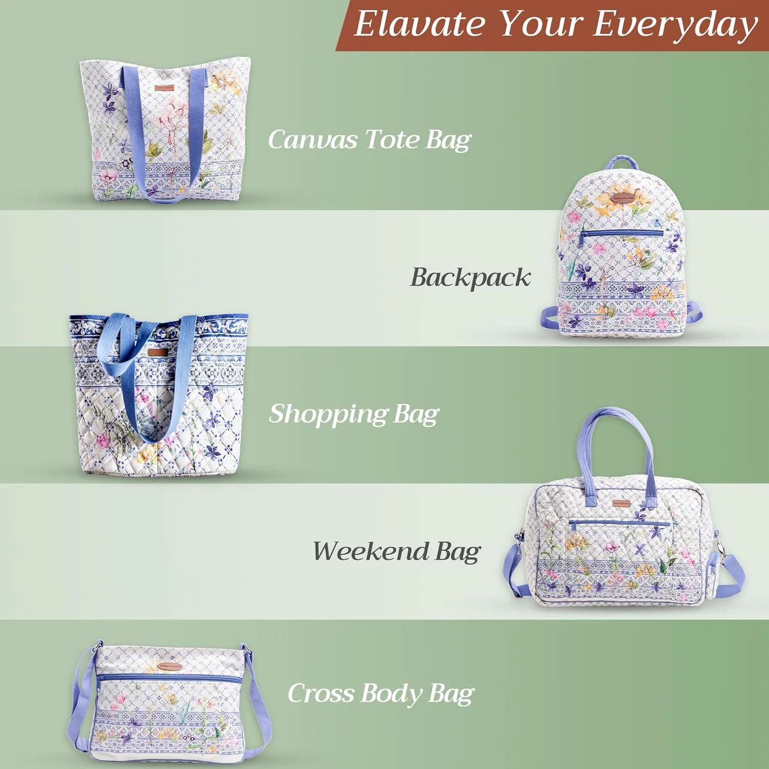 Maison d' Hermine Hand Bags for Women Cotton Shoulder Bag for Shopping Travel Everyday Use Cross Body Tote purse Sling Bag