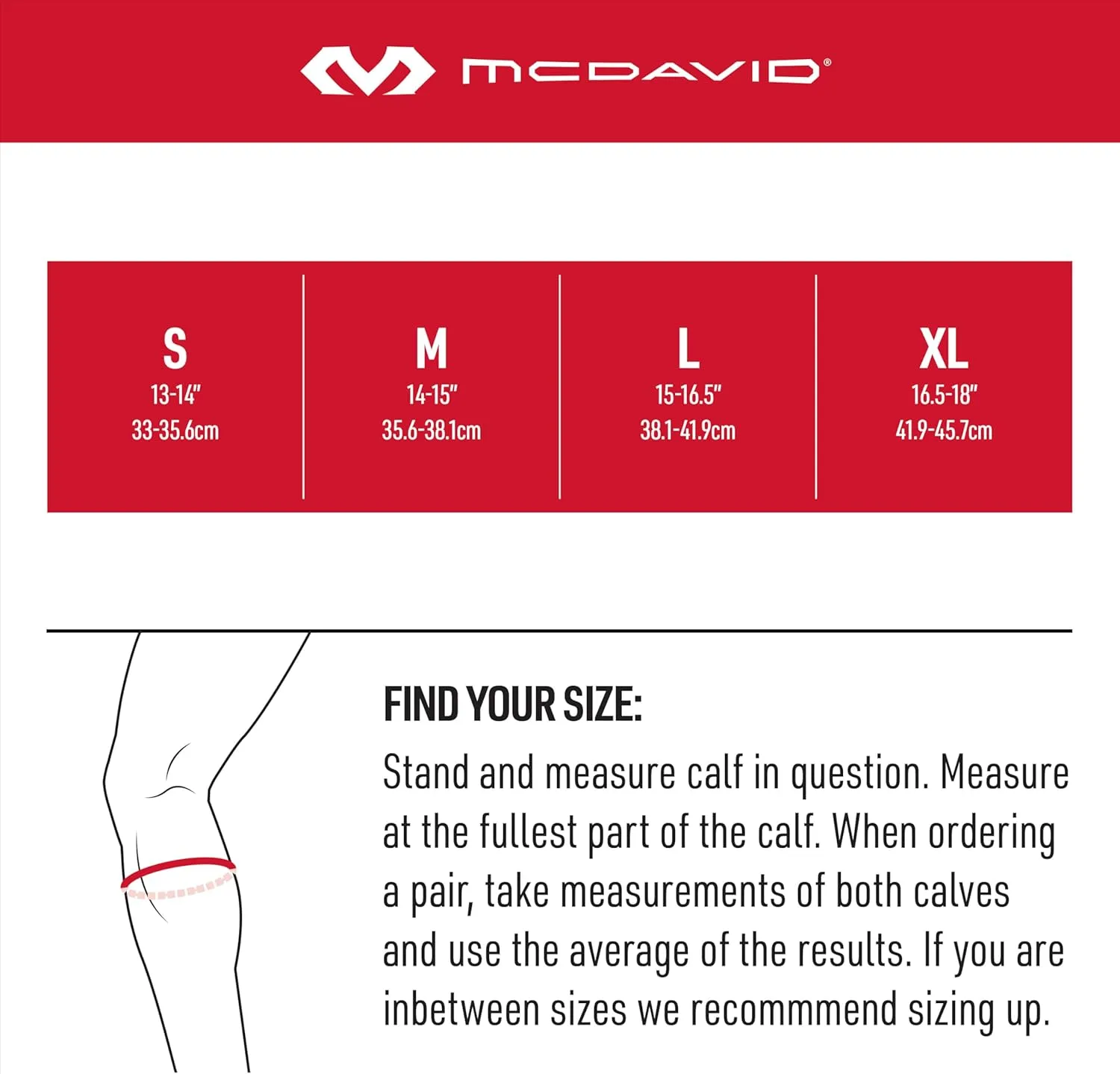 McDavid Del Calf Support