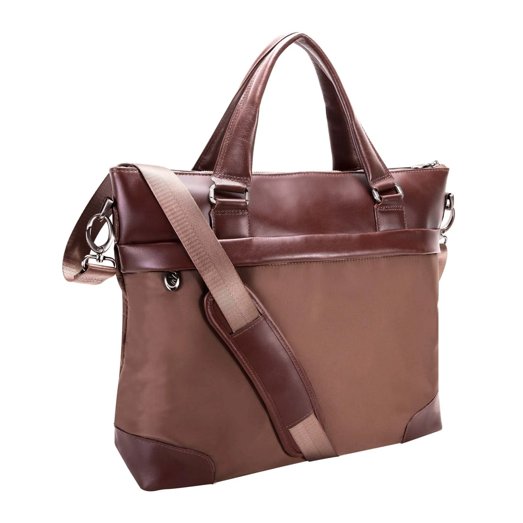 McKlein USA Eastward 17" Nylon Slim Laptop Briefcase