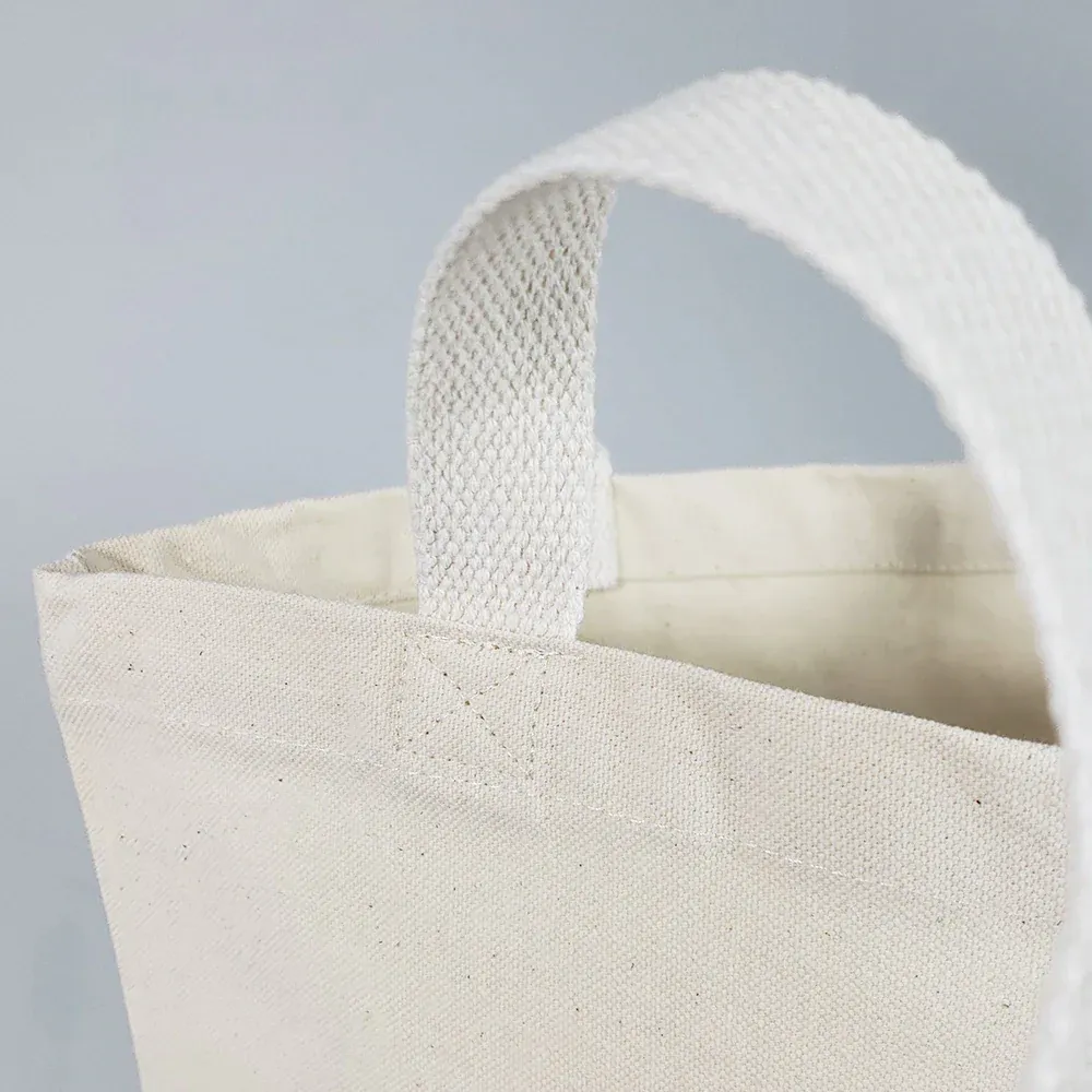 Med/Large Canvas Wholesale Tote Bag with Long Handles