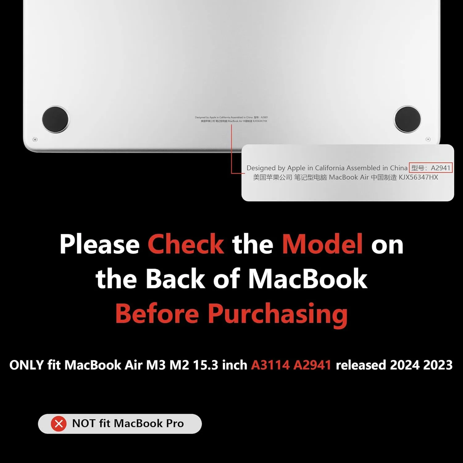 MEEgoodo for M4/M3/M2 MacBook Air 15.3 inch Case 2025 2024 2023, Case Fit Model (A3241/A3114/A2941) for MacBook Air 15 inch, Laptop Hard Shell with Keyboard Cover, Clover