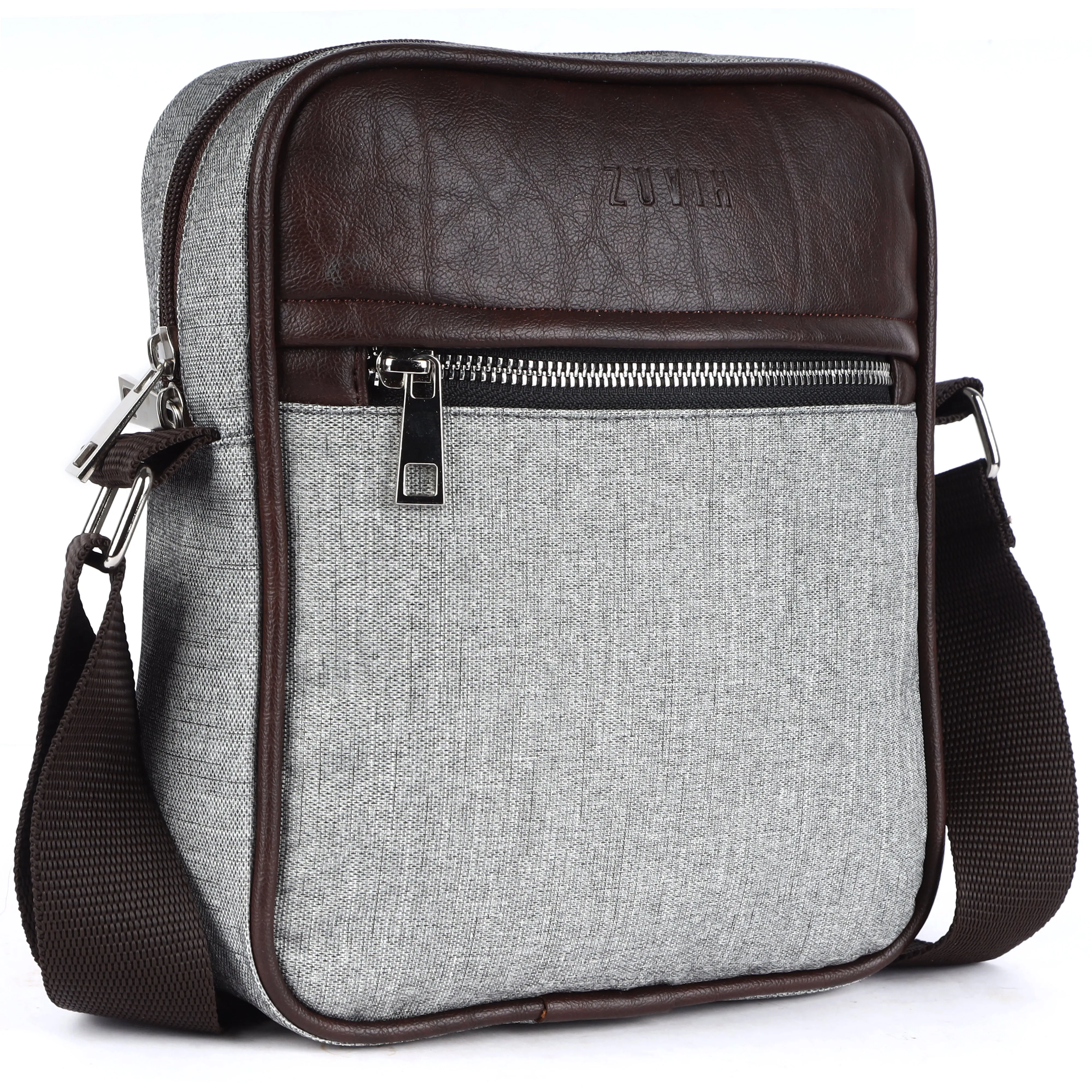 Melange - Steel Grey & Brown