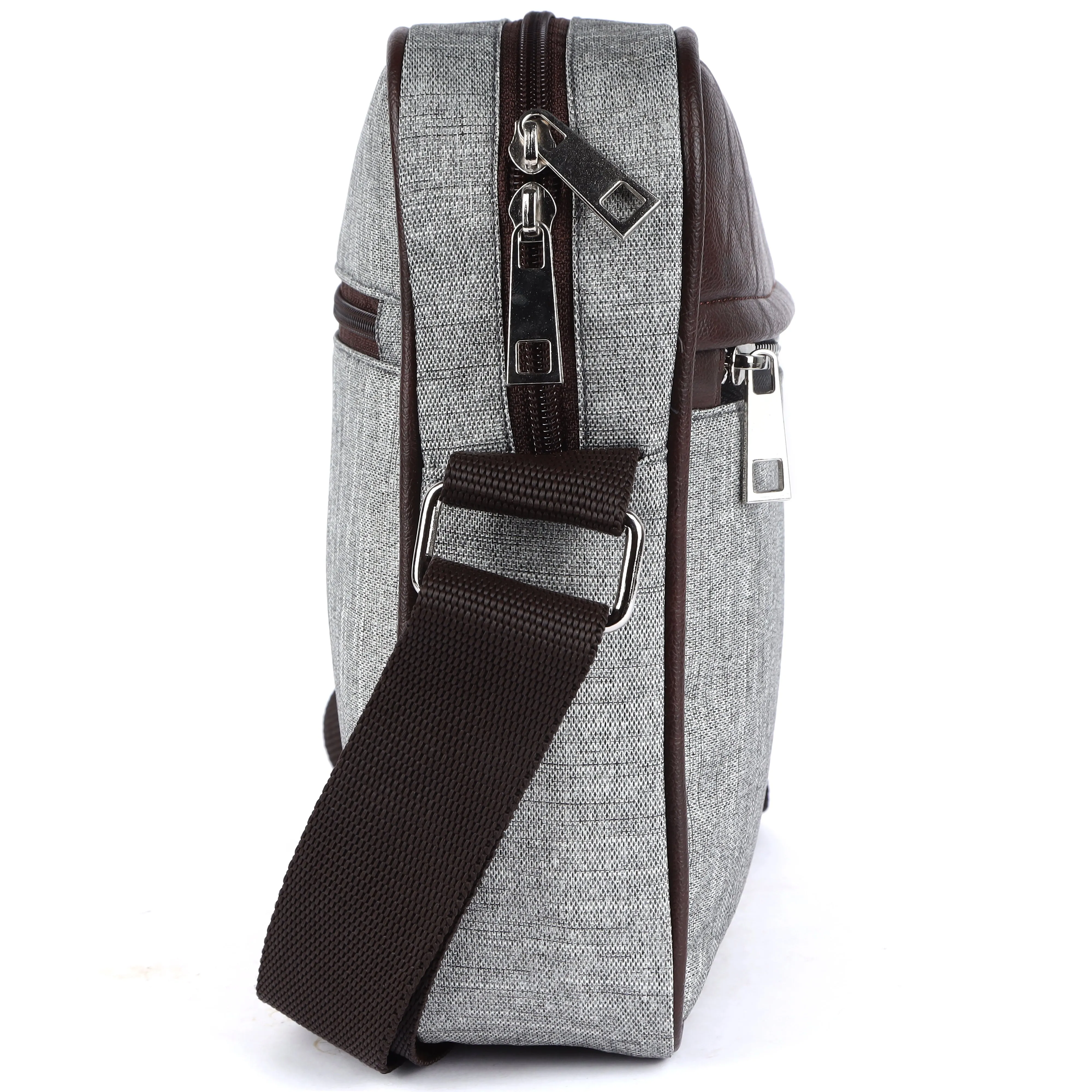 Melange - Steel Grey & Brown