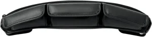 Memphis Shades 06-13 Harley FLHX2 Big Zipper Windshield Tri-Pouch (Black)