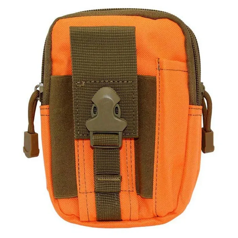 Men Outdoor Sport Tactical Molle Pouch Belt Waist Pack Bag Phone Case Military Camping Climbing Running Hunting Small EDC Bags