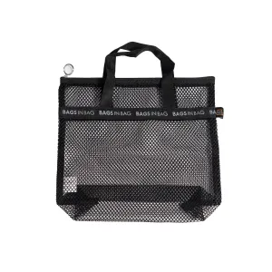 Mesh Travel Shower Caddy Tote Bag | Black