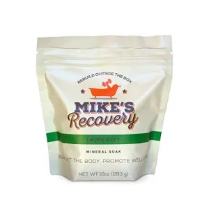Mike's Recovery Relief Mineral Soak- Bath Salt Muscle Restore - Mikes Recovery (10oz.)