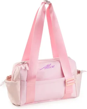 Mini Gym Bag for Women Girls Cute Sports Waterproof Bag Workout Tote with Wet Compartment