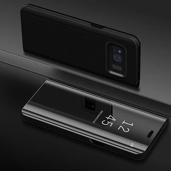 Mirror Flip Case Slim Clear View Smart Cover For Samsung