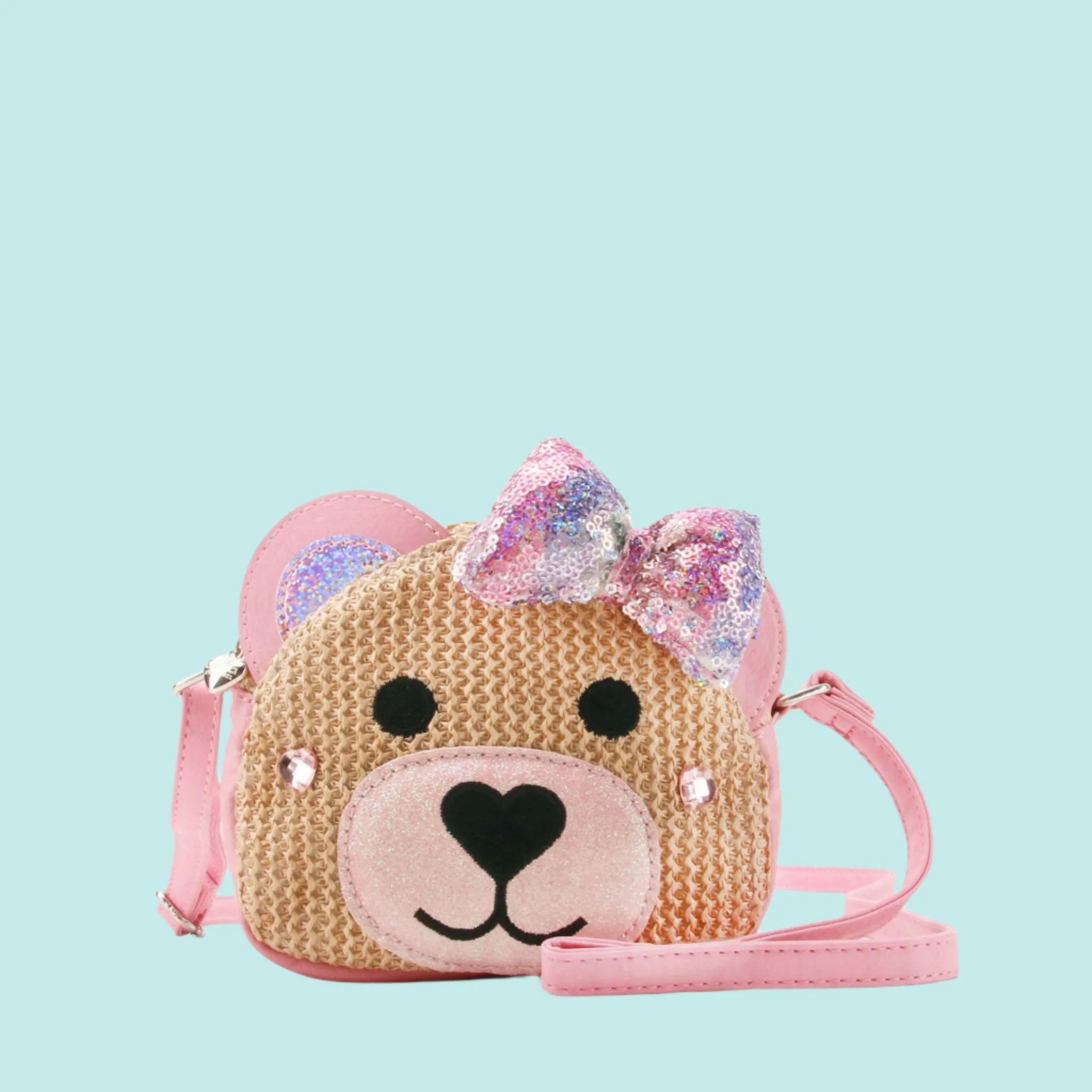 Miss Winny Straw Crossbody Bag