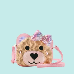 Miss Winny Straw Crossbody Bag