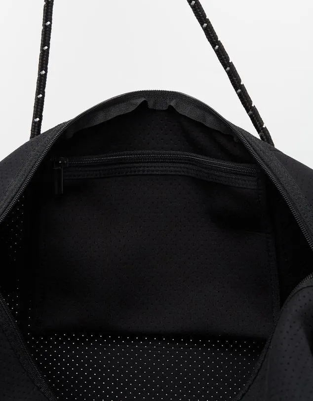 Miz Casa & Co Piper Neoprene Overnight Bag Black