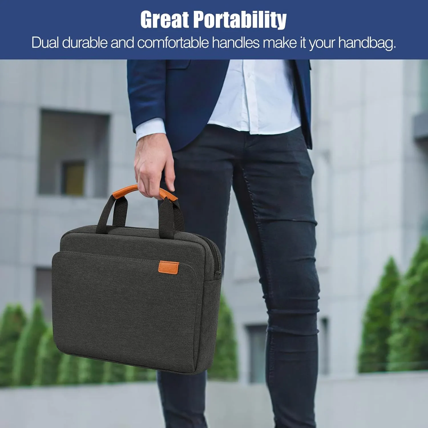 MoKo Tablet Sleeve Case, Protective Handle Shoulder Bag