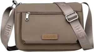 Molodo Women'Bag Versatile Nylon Crossbody Bag Large Capacity Multi-pocket Shoulder Bag Ladies Commuting Bag Travel Bag